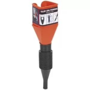 F12S Clip-On Funnel with Spout - Sealey