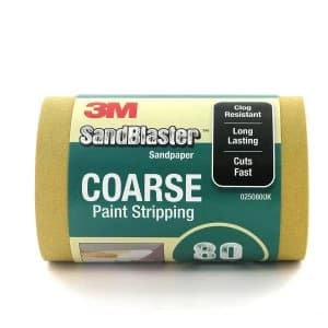 3M Sandblaster Mini Roll 5m P80