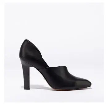 Reiss Amelie Shoot Court Shoes - Black
