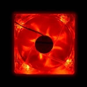 Evo Labs 120mm 1000RPM Red LED OEM Fan