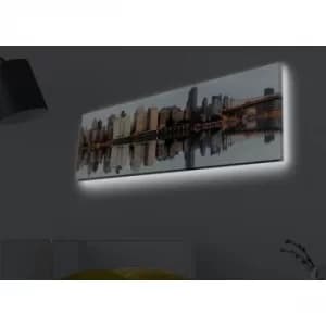 3090MDACT-007 Multicolor Decorative LED Lighted Canvas Painting