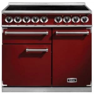 Falcon F1000DXEIRD-N 100140 100cm Deluxe Induction Range Cooker - Red