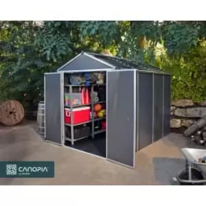 Palram - Canopia |Rubicon 6 x 8 feet Ultra Durable Garden Shed
