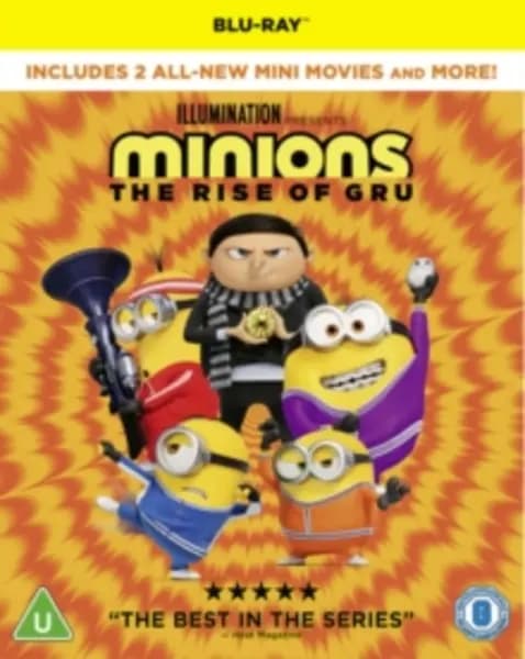 Minions: The Rise of Gru Bluray
