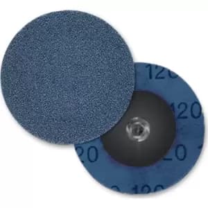 Sia 2820 Siamet X Quick Change Abrasives Discs 50mm 120g Pack of 50
