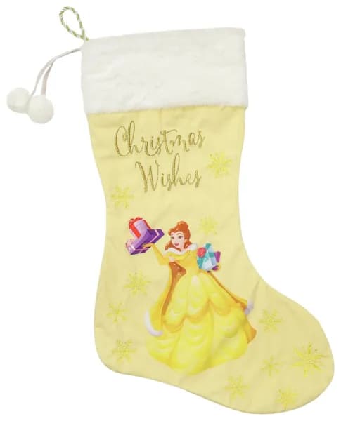 Disney Belle Yellow Christmas Stocking