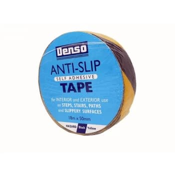 Sylglas Anti SlipTape Black / Yellow 50mm 18m
