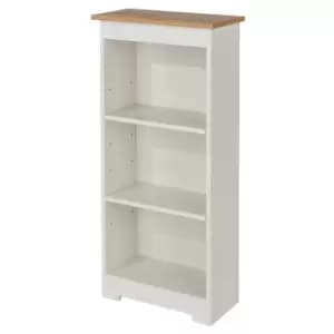 Colorado low narrow bookcase