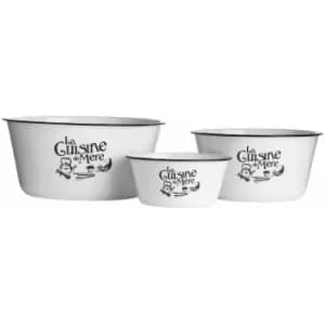La Cuisine De Mere Set of 3 Mixing Bowls - Premier Housewares