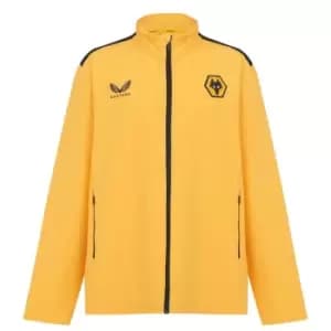 Castore Wolves Home Jacket 2021 2022 Mens - Gold