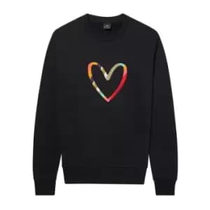 PS PAUL SMITH Ps Swirl Heart Sweat - Black