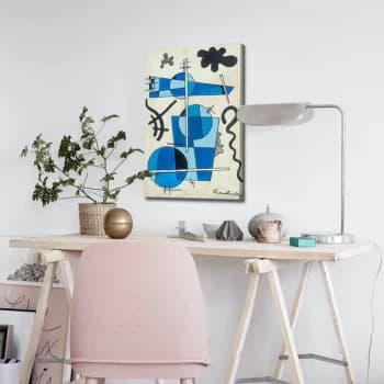 4570ABSC - 047 Multicolor Decorative Canvas Painting