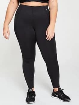 Nike Training Sculpt Victory Legging (Curve) - Black, Size 18-20=1X, Women