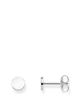 Thomas Sabo Sterling Silver Circle Stud Earrings, One Colour, Women