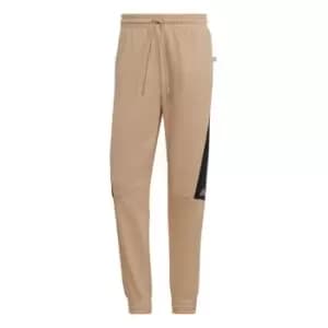 adidas Future Icons Embroidered Badge of Sport Joggers Me - Magic Beige