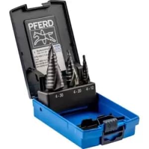 PFERD 25201047 HSS Step drill bit set 3 Piece 4 - 12 mm, 4 - 20 mm, 4 - 30 mm