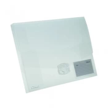 Rexel Ice Document Box PP 25mm A4 Clear Pack of 10 2102027