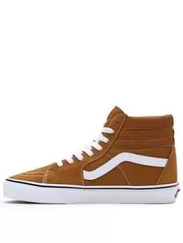 Vans Sk8-Hi Trainers - Brown, Size 7, Men