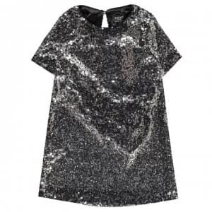 Bardot Miley Shift Dress - Silver