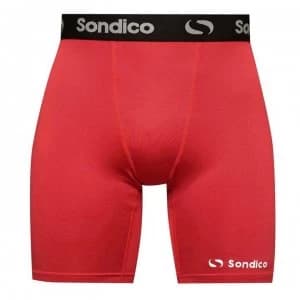 Sondico Core 6 Base Layer Shorts Mens - Red