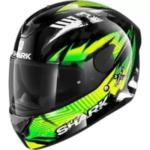 Shark D-Skwal 2 Penxa Black Green Yellow S