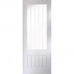 Cottage White Primed Etch Glazed Interior Door 1981 x 762mm