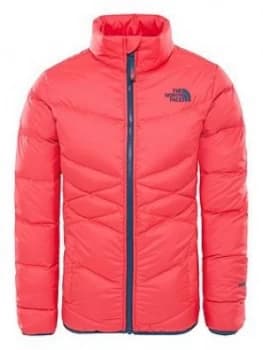 The North Face Girls Andes Down Jacket Pink Size L13 14 Years Women