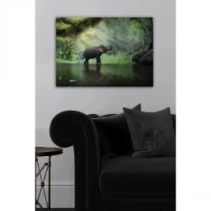 1145788340-5070 Multicolor Decorative Canvas Painting