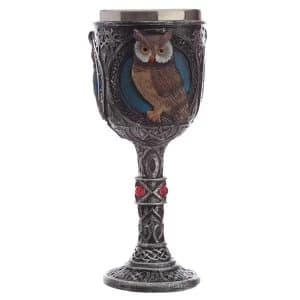 Owl Celtic Goblet - Decorative Only