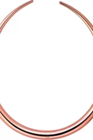 Ladies Calvin Klein Rose Gold Plated Born Choker Necklace KJ94PJ100100