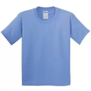 Gildan Youth Unisex Heavy Cotton T-Shirt (M) (Carolina Blue)