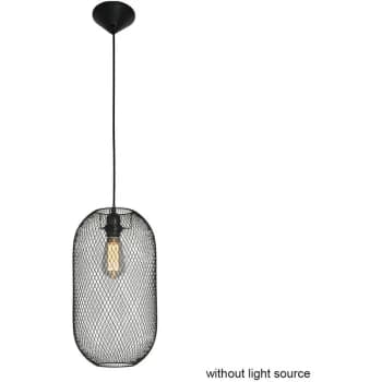 Sienna Lighting - Sienna Bodine Dome Pendant Ceiling Lights Black Matt