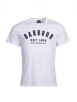 Barbour Ridge Logo T-Shirt - White