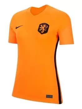 Nike Womens Holland 22/23 Stadium Home S/s Jersey, Orange Size M Women