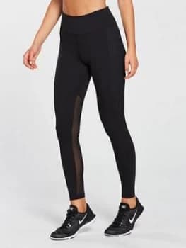 Nike Training Power Pocket Lux Tight Black Size M Women