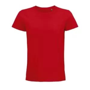 SOLS Unisex Adult Pioneer Organic T-Shirt (4XL) (Red)
