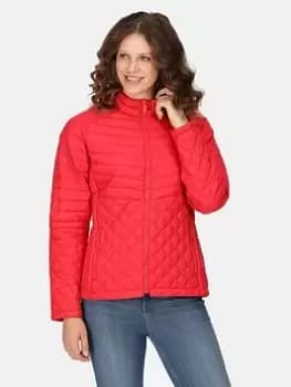 Regatta Tulula Quilted Jacket - Red, Size 10, Women