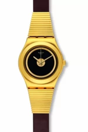 Ladies Swatch Irony Medium -High Neck Watch YLG130