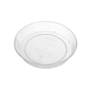 Clear Saucer for Clear Pots - 11-18.5cm