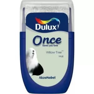 Dulux Once Willow Tree Matt Emulsion Paint 30ml