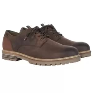 Barbour Mens Sandstone Shoes Choco UK 10