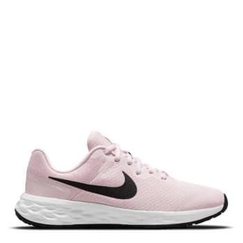 Nike Revolution 6 Big Kids Running Shoe - Pink/Black