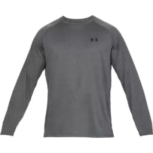 Under Armour Tech 2.0 Long Sleeve T Shirt Mens - Grey