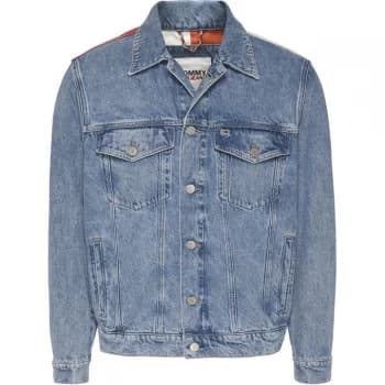 Tommy Jeans Oversized Trucker Jacket - Denim Light