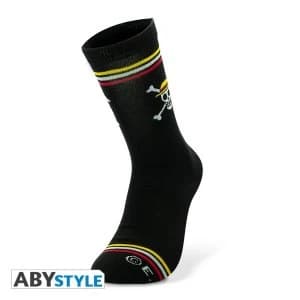 One Piece - Skull Socks - Black