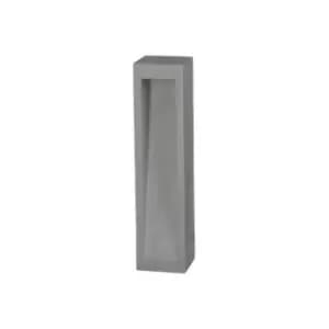 Netlighting Merano Belleville Outdoor Bollard Grey Cement Glass LED 6W 450Lm 300