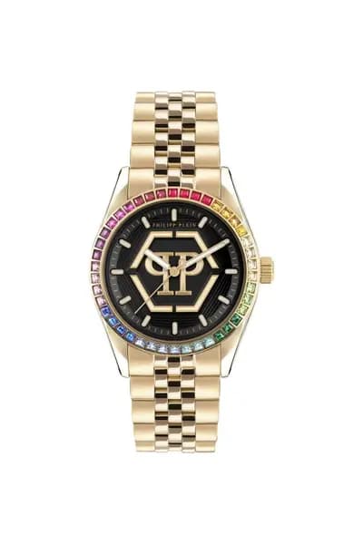 Philipp Plein Date Superlative Stainless Steel Fashion Analogue Watch - Pw2Ba0623 Black