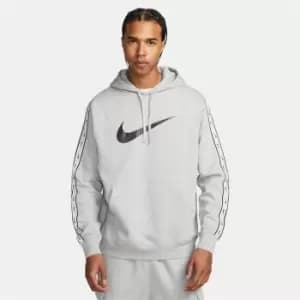 Nike Sportswear Repeat Mens Pullover Fleece Hoodie - Grey