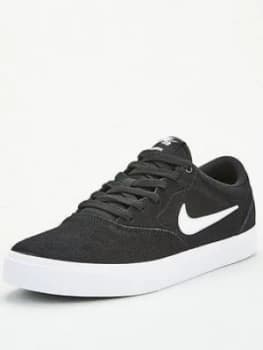 Nike SB Charge Suede - Black/White, Size 10, Men