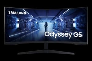 Samsung Odyssey G5 34" C34G55T Quad HD Curved LED Gaming Monitor